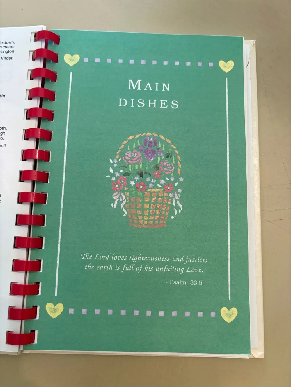 Taste & See St. Mark's EYC Cookbook - White Cover with Red Spiral